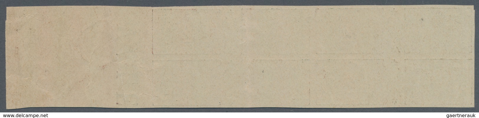 Italien - Paketmarken: 1914, 2 L Green Block Of Eight Imperforated, Mint Never Hinged - Postpaketten