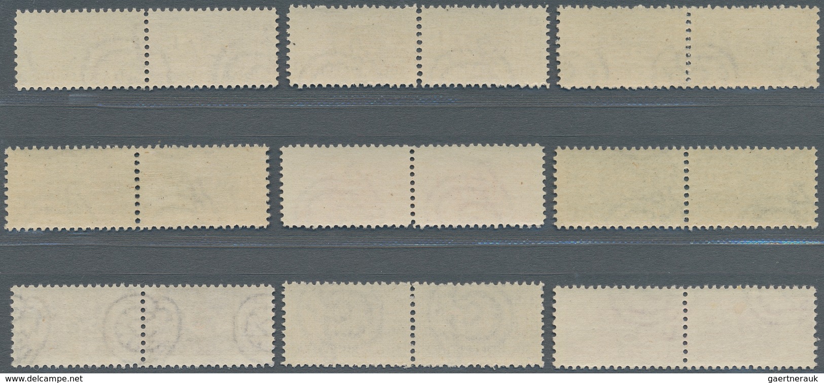Italien - Paketmarken: 1946, PARCEL STAMPS, 15 Values, Complete Set, Mnh. (ME 2.500.-) ÷ 1946, 15 We - Paketmarken