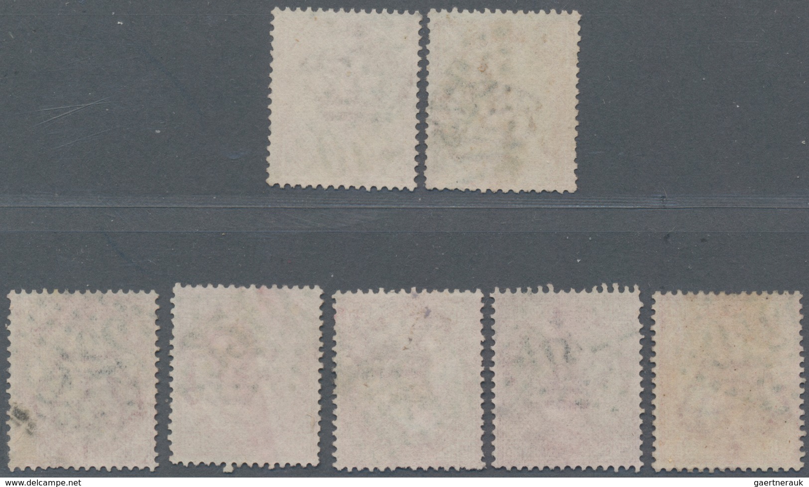 Italien - Stempel: 1863 (ca.): "2240", Numeral Killer Of Marseille. Small Lot Of 2 X 10 C Ocre And 5 - Marcophilia