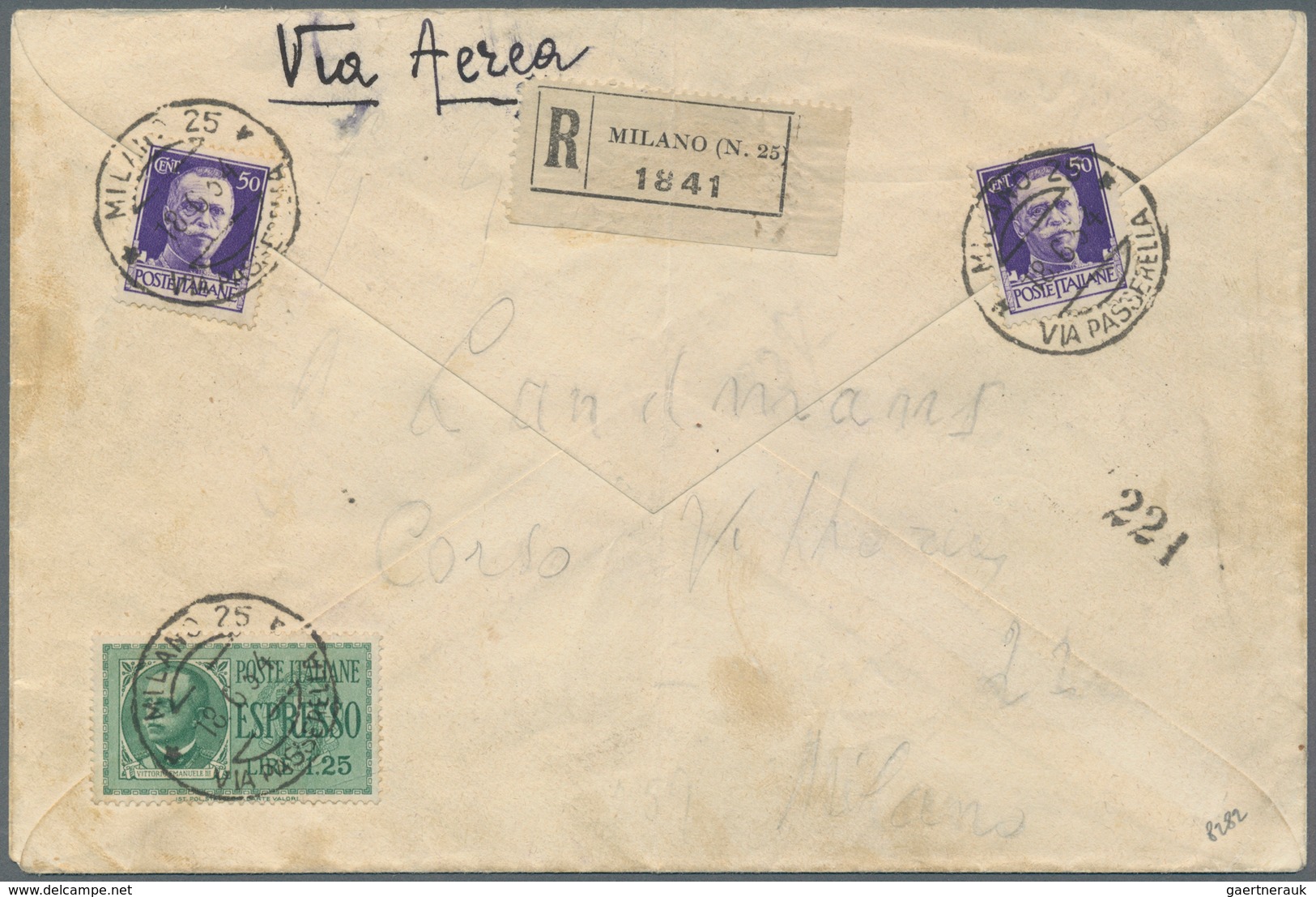 Italien - Besonderheiten: 1934, Frankierter Umschlag Der Während Der Italienischen Luftpostausstellu - Zonder Classificatie