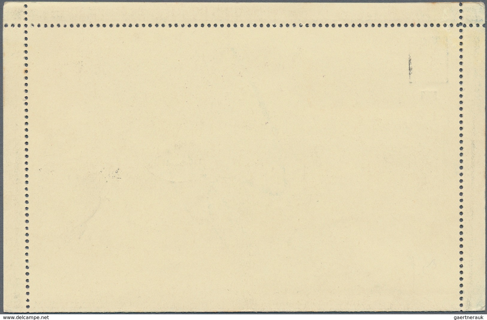 Jugoslawien - Ganzsachen: 1919 Lettercard 10h Red On Yellow With Black Overprint "KRALJEVSTVO/Srba H - Postwaardestukken
