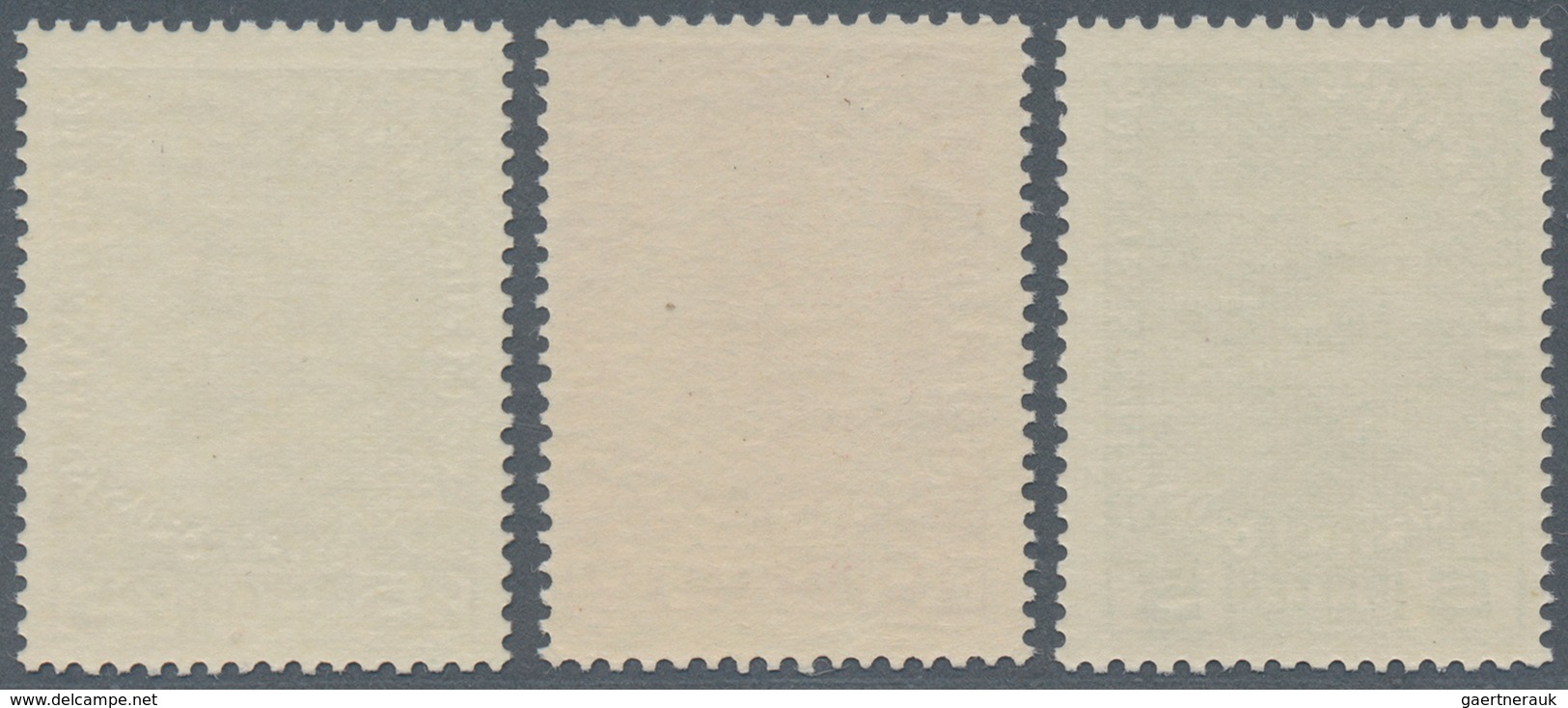 Liechtenstein: 1915, Freimarken 5 H. Bis 25 H. Ultramarin Auf Gestrichenem Papier, Kompletter Postfr - Ungebraucht