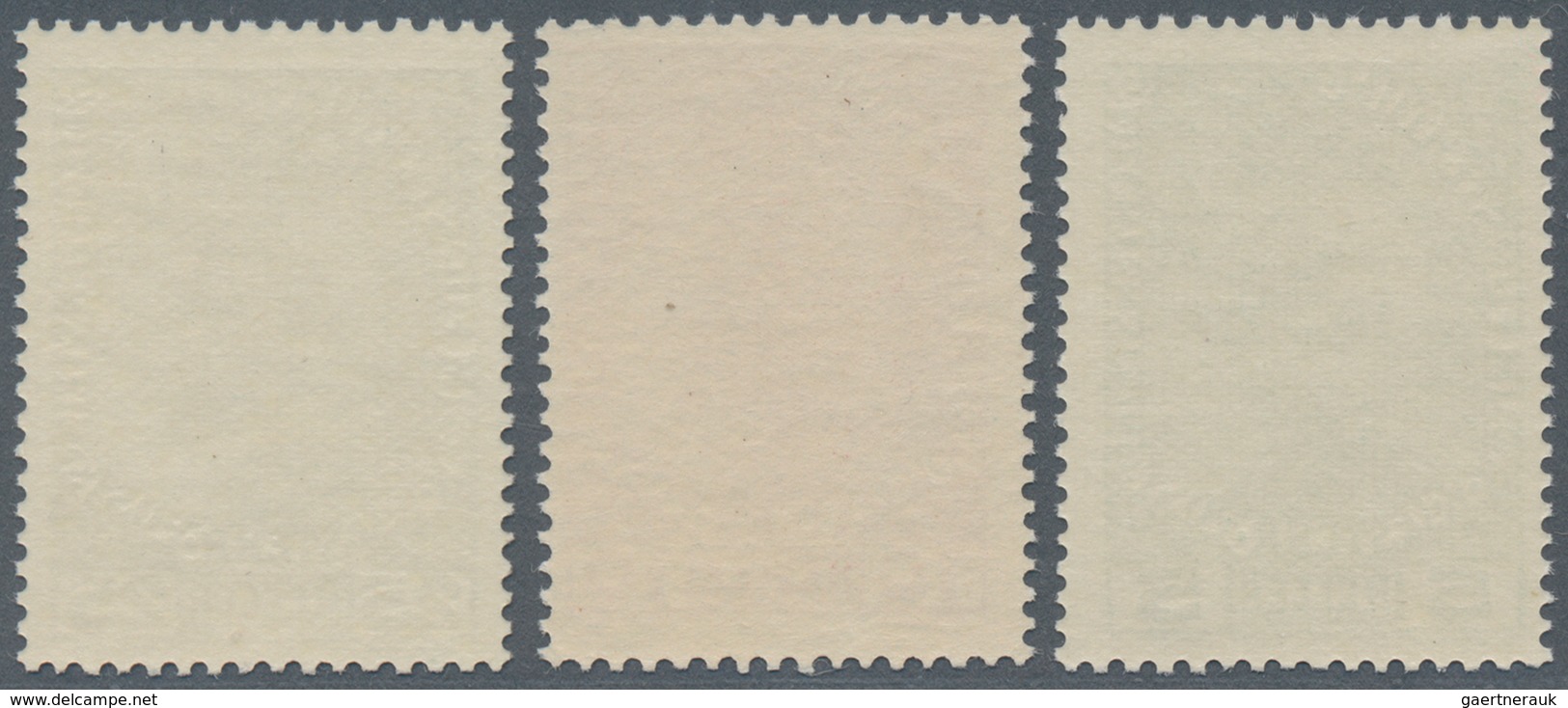 Liechtenstein: 1915, Freimarken 5 H. Bis 25 H. Ultramarin Auf Gestrichenem Papier, Kompletter Postfr - Unused Stamps