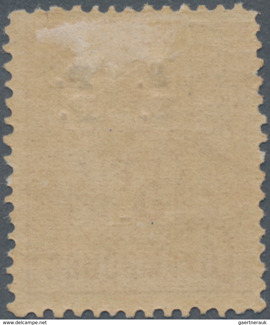 Luxemburg - Dienstmarken: 1882, Industrie And Commerce 5 F. Brown Orange, Twice Overprinted "S.P.", - Dienst