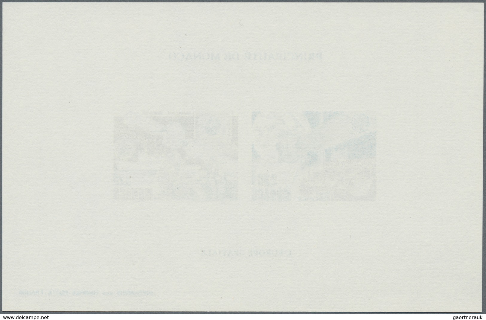 Monaco: 1991, Europa-CEPT 'European Space Travel' Perforate And IMPERFORATE Special Miniature Sheets - Ongebruikt