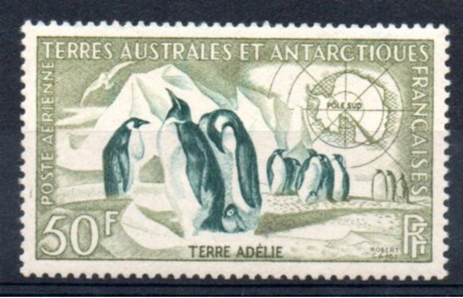 TAAF - YT PA N° 2 - Neuf ** - MNH - Cote: 60,00 € - Luchtpost