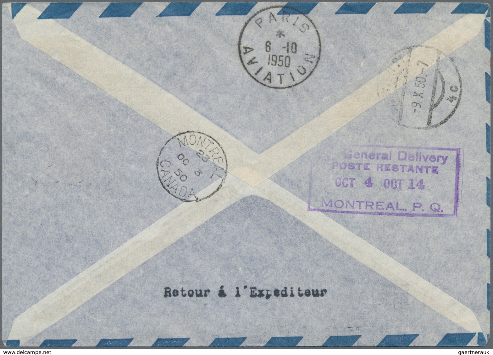 Österreich - Flugpost: 1950 (28.9.), Luftpost-Umschlag 1,70 S. Flugzeug Mit Rotem Dreisprachigen Zud - Andere & Zonder Classificatie
