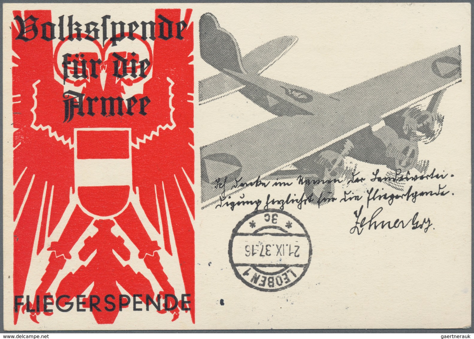 Österreich - Privatganzsachen: 1933/1937, Zwei Verschied. Privat-Postkarten Jeweils Mit Zusatzfranka - Other & Unclassified