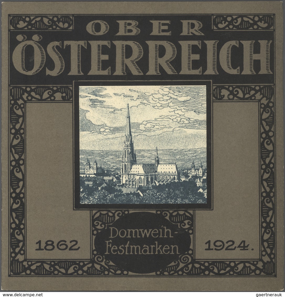 Österreich - Besonderheiten: 1924, Domweih-Festmarken, 500-2000 Kr., Vorzugsdrucke Auf Japanpapier E - Other & Unclassified