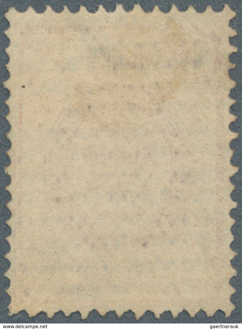 Russland: 1883-1888, 3 K. Carmine With GROUNDWORK INVERTED, Used And Cancelled With RIGA 13. Jan. 18 - Gebruikt