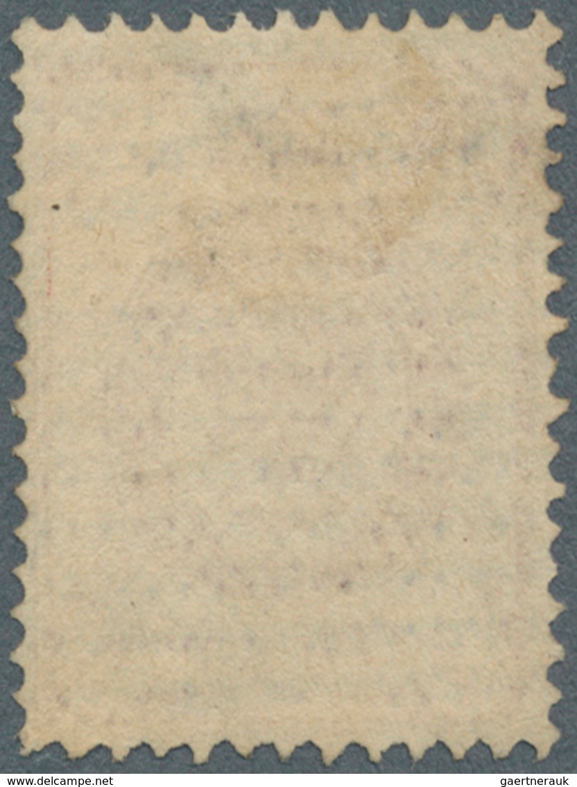 Russland: 1883-1888, 3 K. Carmine With GROUNDWORK INVERTED, Used And Cancelled With RIGA 13. Jan. 18 - Used Stamps