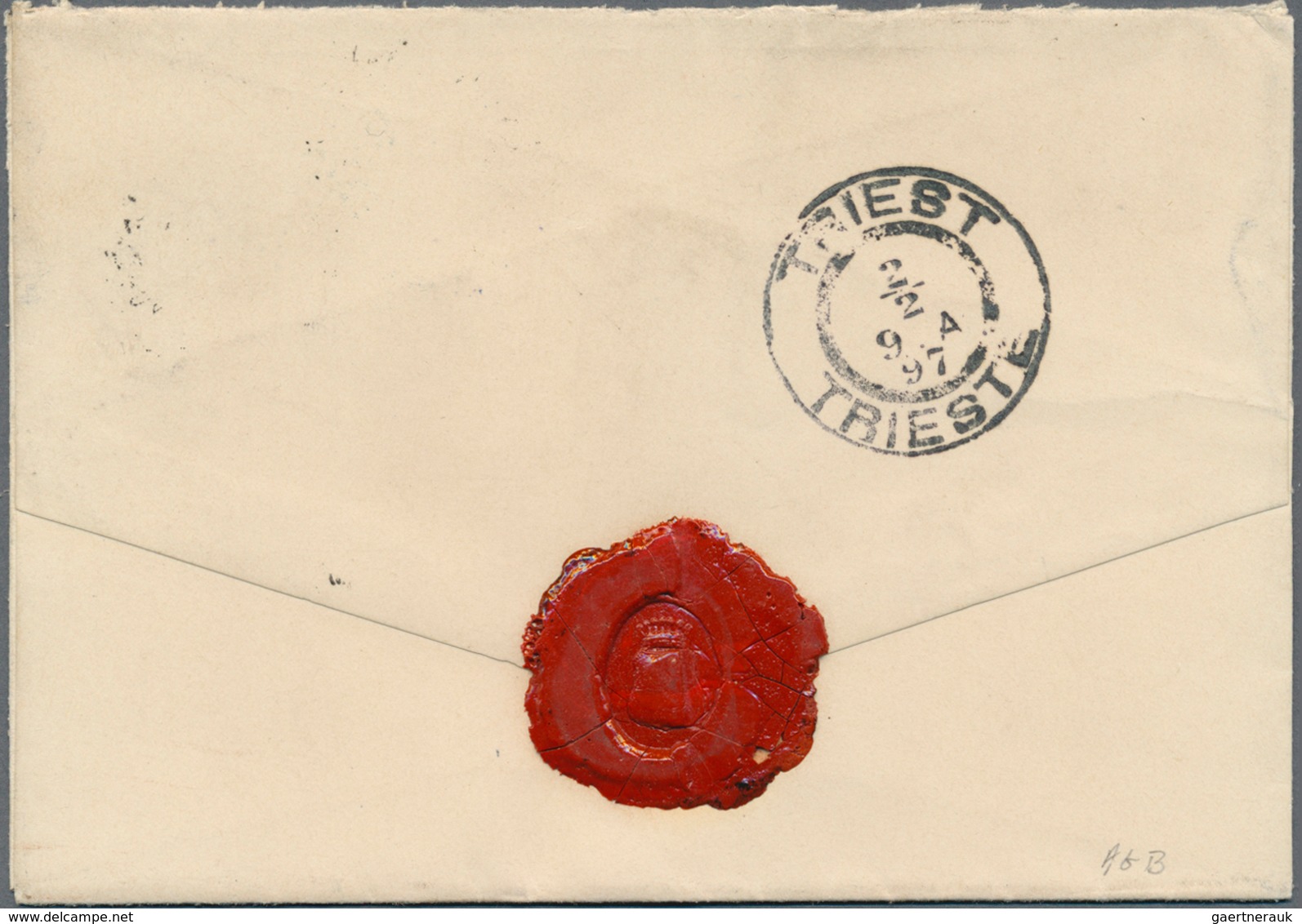 Russland - Wendensche Kreispost: 1897, 2 K. Tied Blue Oval "WENDENSCHE KREIS-POST / SESSWEGEN" In Co - Other & Unclassified