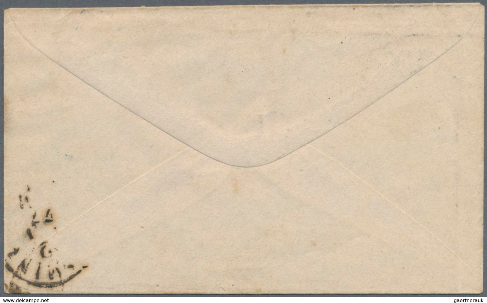San Marino: 1877, Italy Michel-No. 24 Forerunner Single Franking Tied By Circle Postmark REPUBBLICA - Andere & Zonder Classificatie