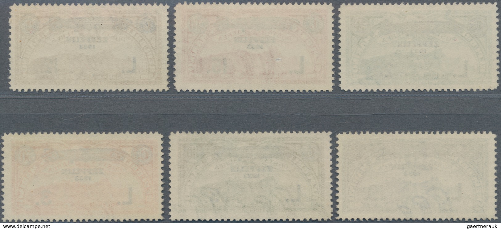 San Marino: 1933, Zeppelin, Sassone 11-16 Mint Never Hinged. Catalogue Value 600 € - Other & Unclassified