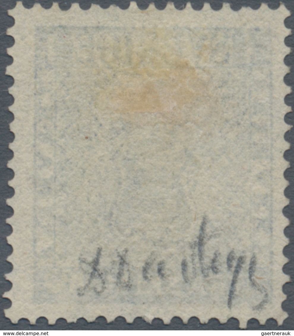 Schweden: 1855/1868 First Reprint Of 4 Skill B:co Blue (June 1868), Unused Without Gum, With A Parti - Gebraucht