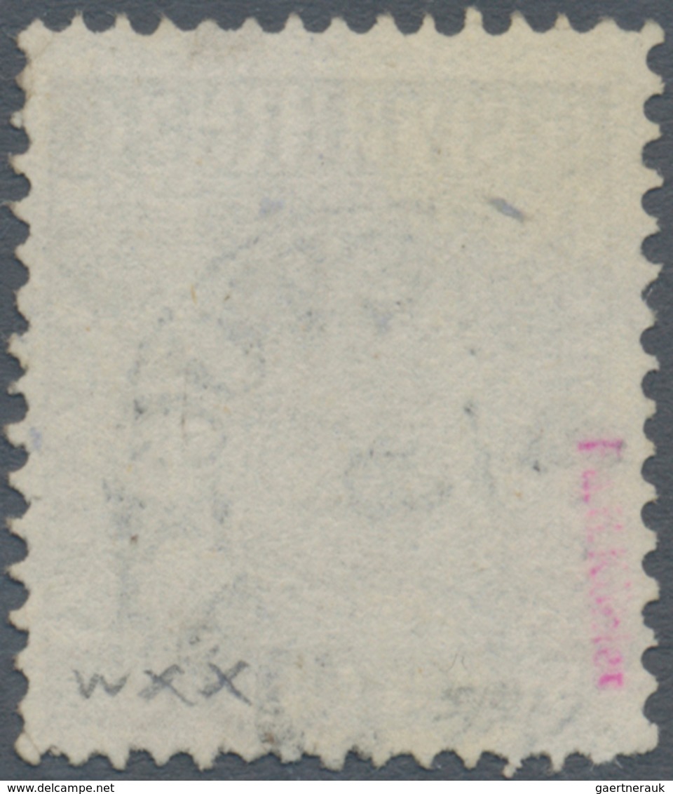 Schweden: 1855-58 6 Skill B:co Brownish Grey, Late Printing, Used And Cancelled By "STOCKHOLM/8/4/18 - Used Stamps