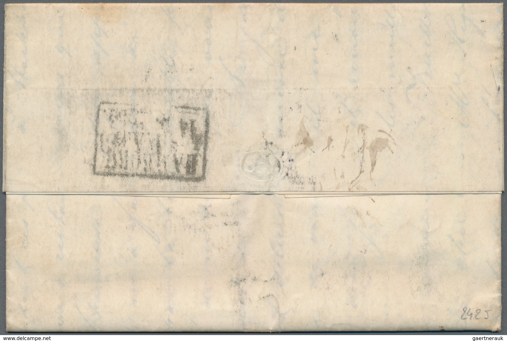Schweden: 1858 50 øre Carmine Vertical Strip Of Three Used Along With 30 øre Brown, 24 øre Orange An - Used Stamps