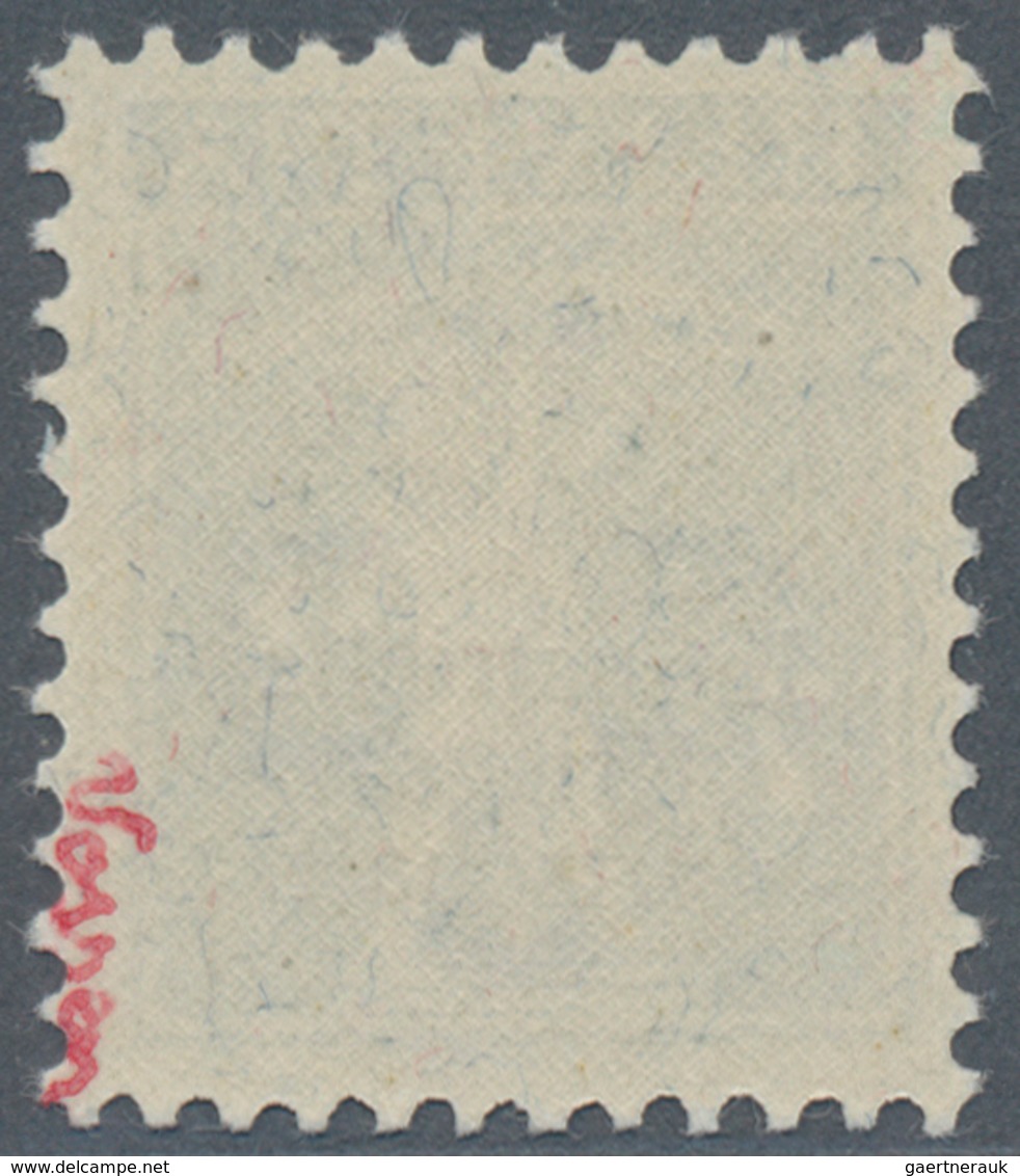 Schweiz - Dienstmarken: Industrielle Kriegswirtschaft: 1918, 7 1/2 C Grau Mit Aufdruck Postfrisch, S - Dienstzegels