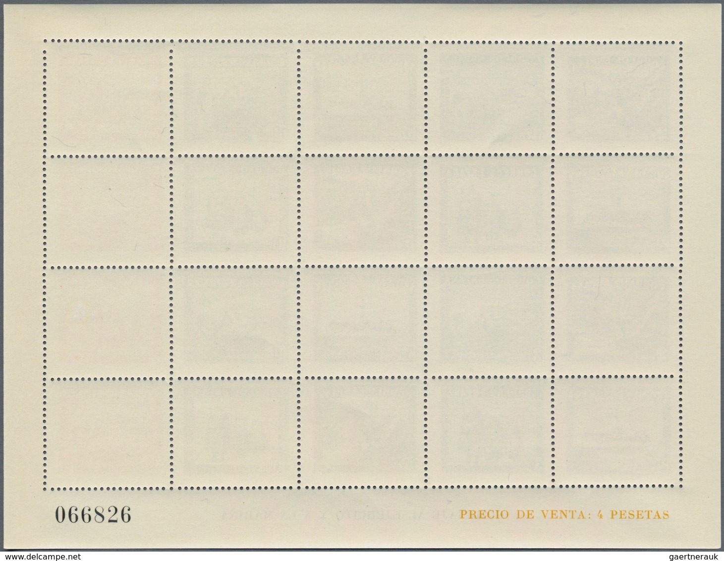 Spanien: 1938, Army And Navy Perforated And IMPERFORATED Miniature Sheets Numbered On Reverse, Mint - Gebraucht