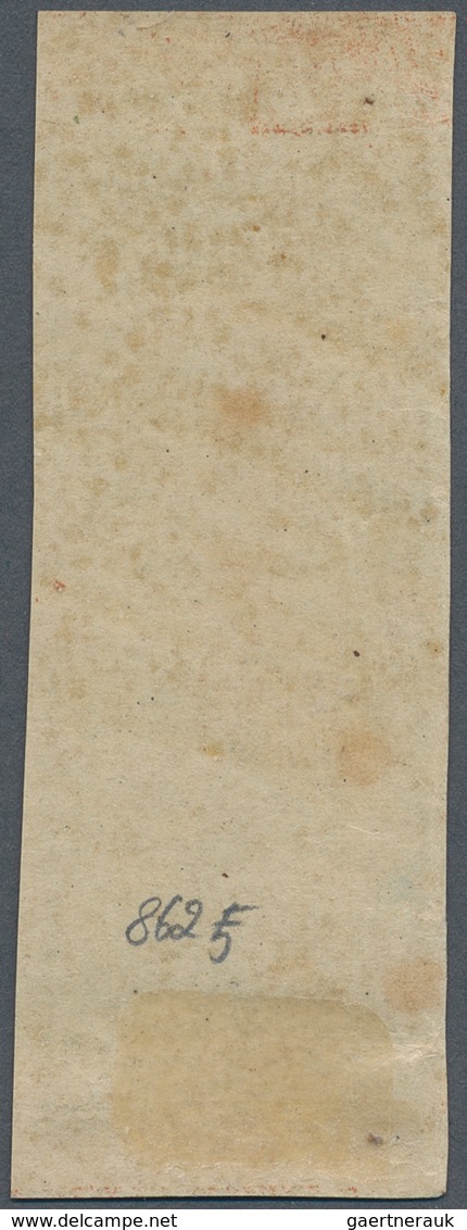 Türkei: 1864, 3rd Print 20 Para Black On Deep Yellow Surface Coloured Thick Paper, A Fine Mint 'head - Other & Unclassified