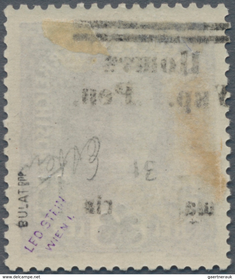 Westukraine: 1919, Postage Due From Austria 15 Schahiw On 36 H With "missing 'H'" (pos. 5), MH, Sign - Ukraine