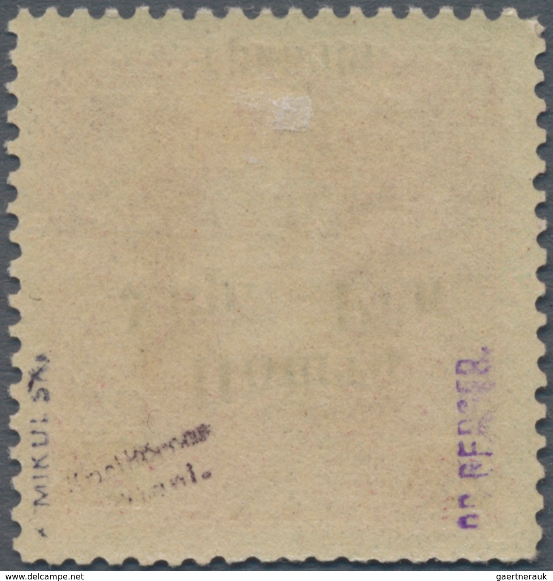 Westukraine: 1919, Postage Stamp. Austrian-Hungarian Field Post With Inverted Overprint G On 2 K An - Ukraine