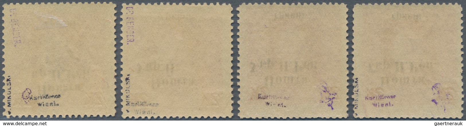 Westukraine: 1919, Postage Stamp. Austrian-Hungarian Field Post With Overprint G On 2 K, Inverted Ov - Ukraine