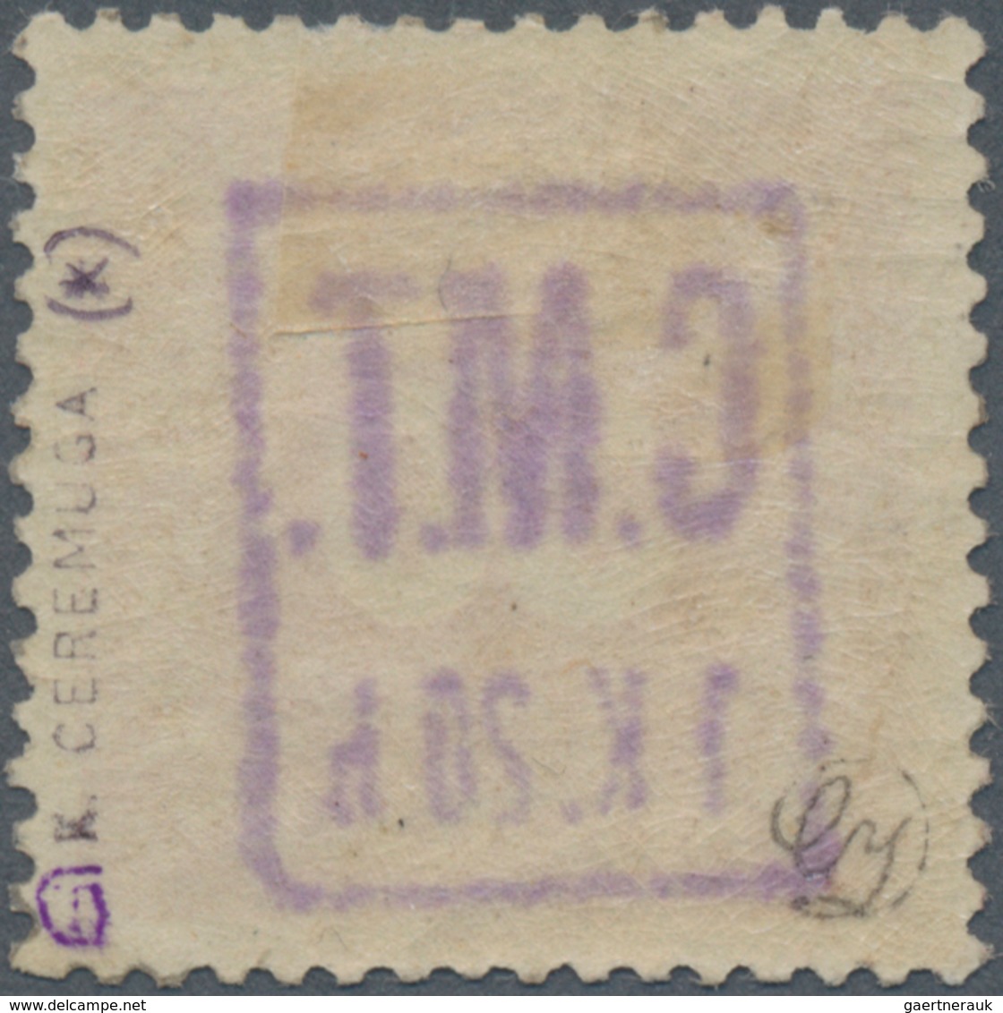 Westukraine: 1920, 30 H With Overprint C.M.T. / 1 K 20 H, Rare Stampof Which Just 17 Pcs Stamps Were - Oekraïne