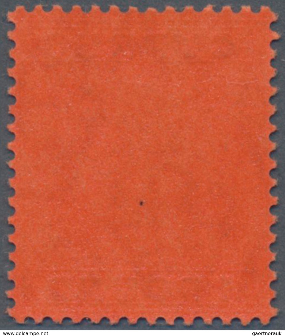 Zypern: 1921-23, 1 Pound Purple And Black On Red, Mint Never Hinged, Very Fine And Fresh, Well Cente - Sonstige & Ohne Zuordnung