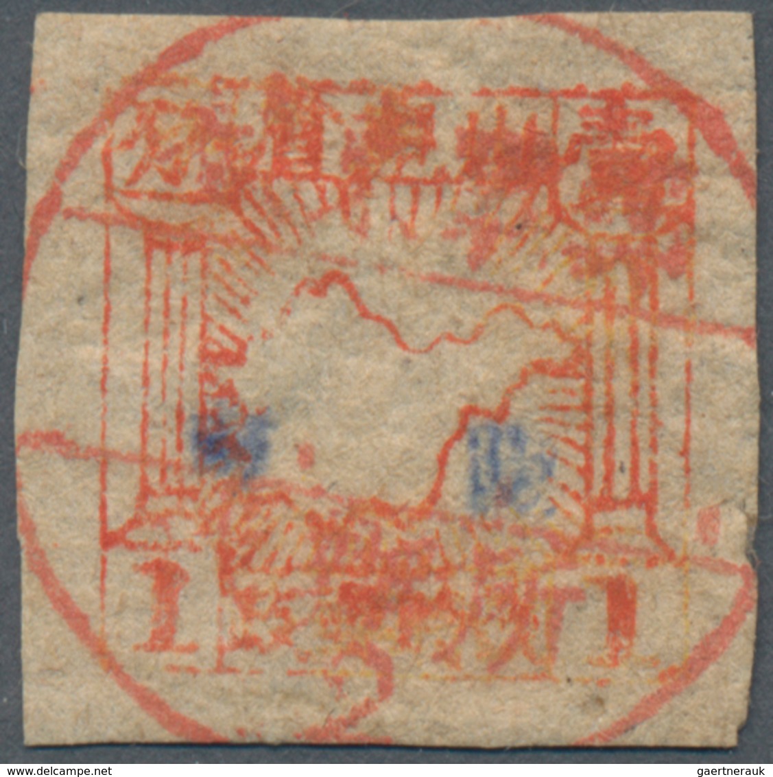 China - Volksrepublik - Provinzen: East China, Jiaodong District, 1942, Square Stamps Of Shandong Wa - Autres & Non Classés