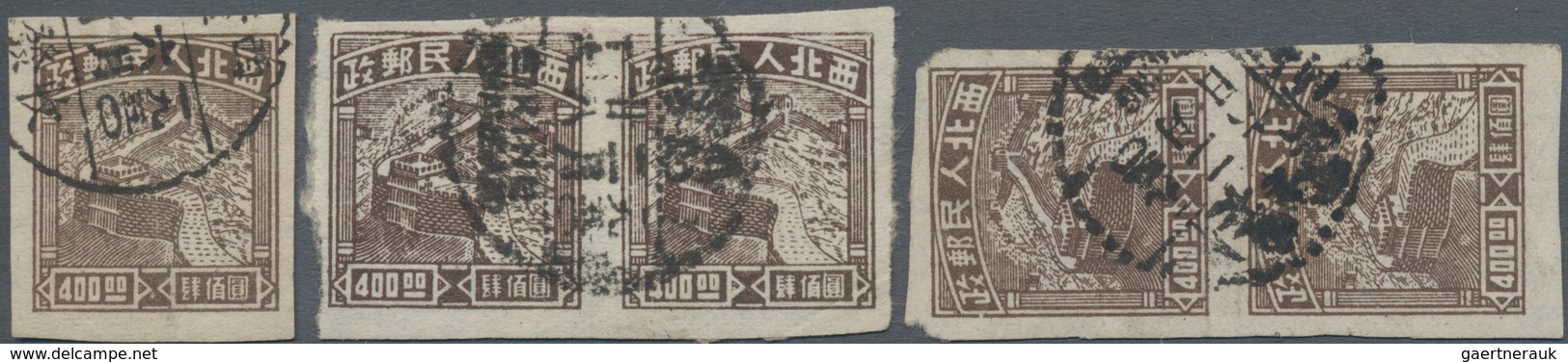China - Volksrepublik - Provinzen: Northwest China, 1949, Northwest People’s Post, Mao Zedong Great