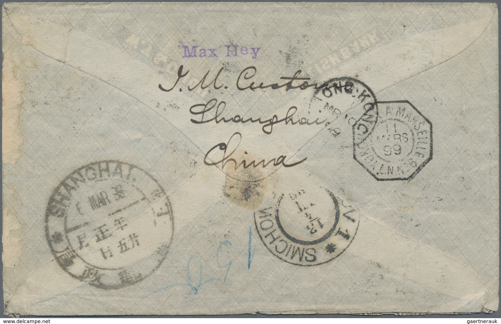 China: 1898, Coiling Dragon 1/2 C. (4), 5 C., 10 C. Tied Pa-kua W. On Reverse Large Dollar 2SHANGHAI - 1912-1949 République