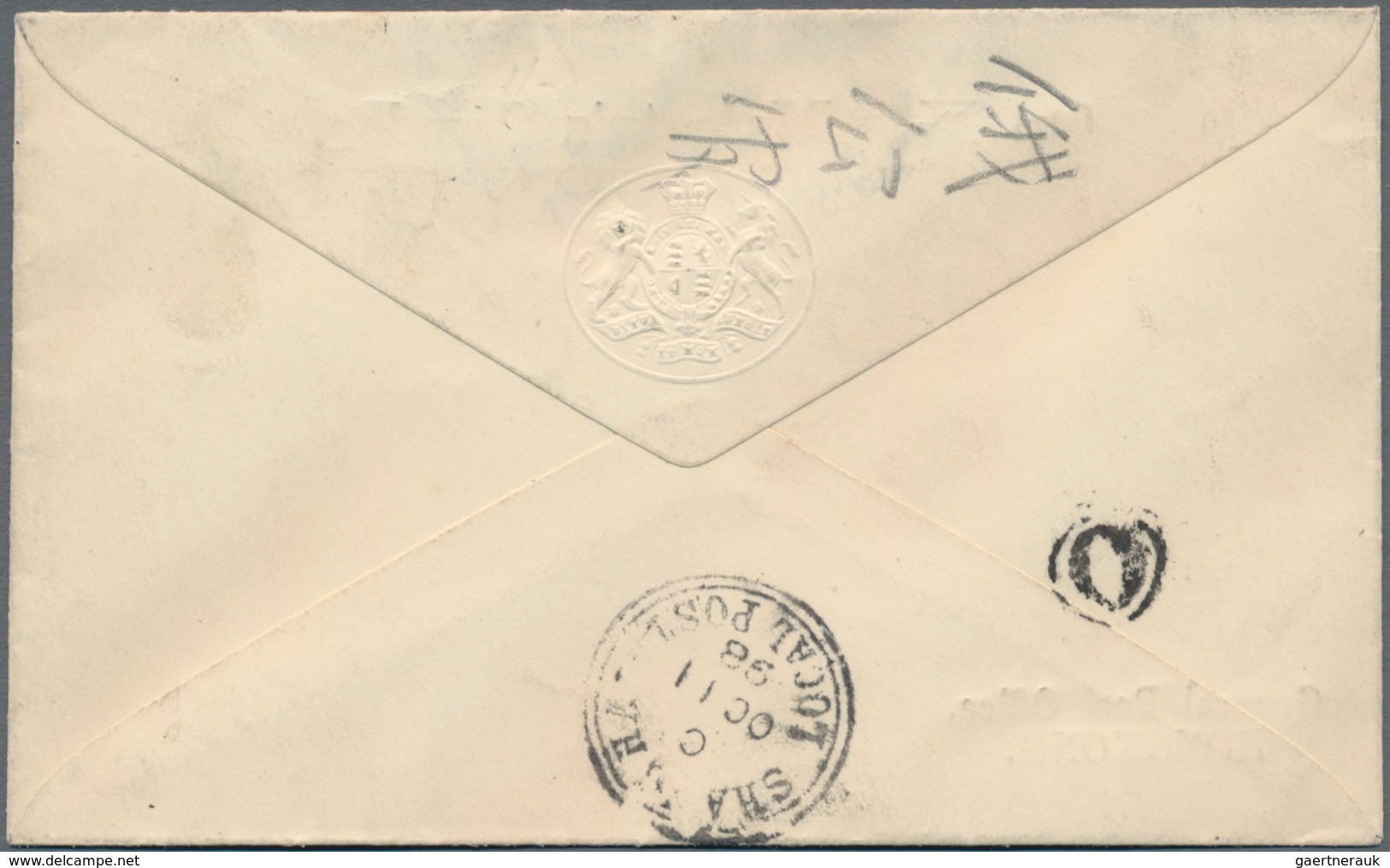 China: 1898/13, Coiling Dragon 1 C. Single Franks (3): To OHMS Envelope Sent By British Post Office - 1912-1949 République