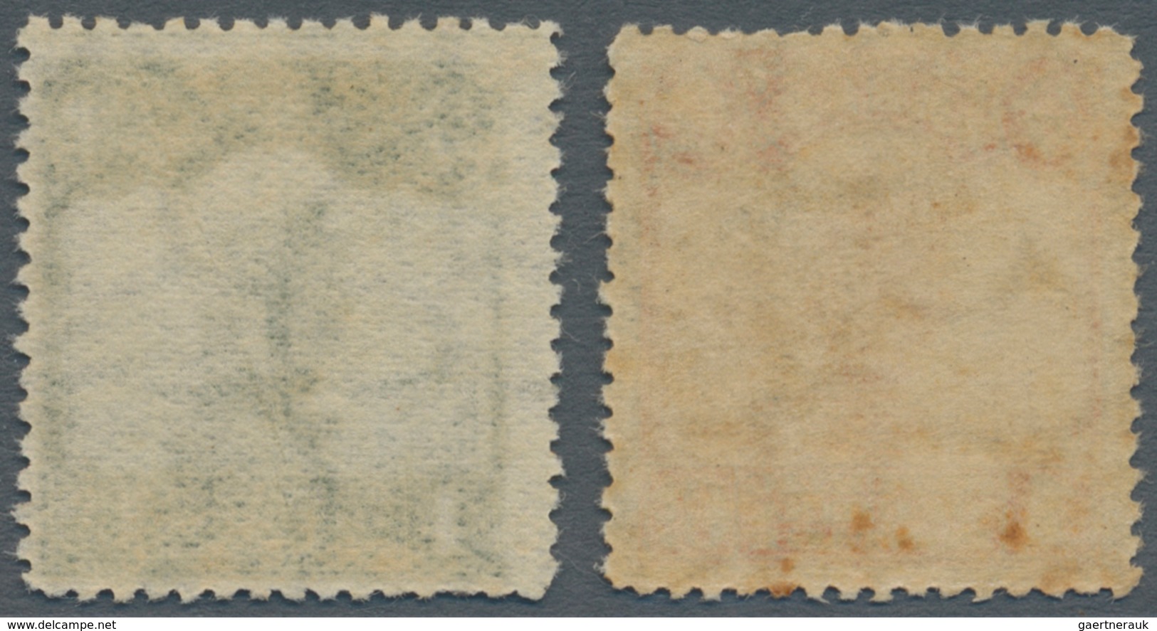 China: 1923/26, 2nd Peking Printing, Experimental Watermark: Webbing Watermark (Versuchsauflage Wz. - 1912-1949 República