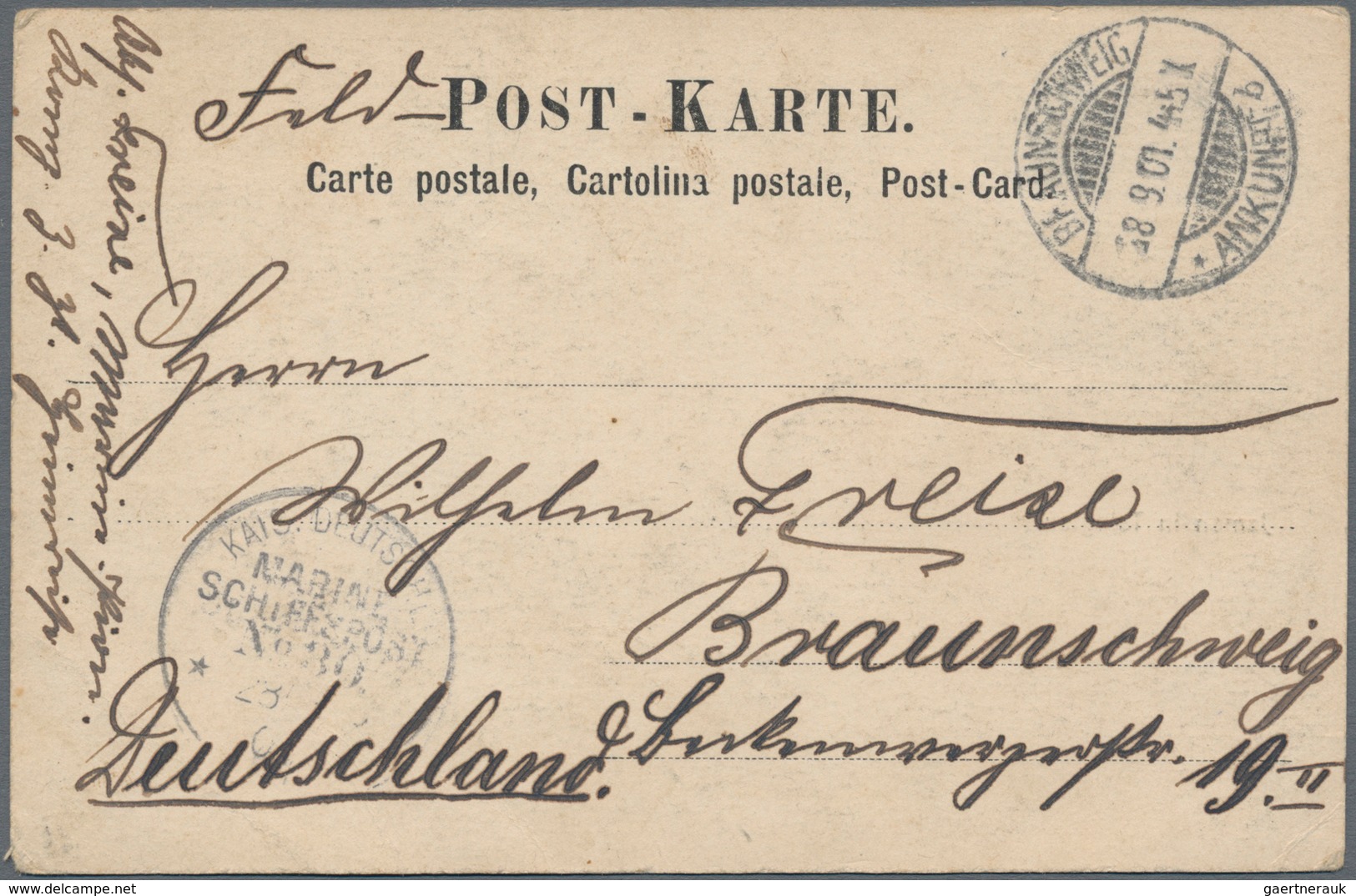 China - Fremde Postanstalten / Foreign Offices: Germany, 1900, Field Posts, Boxer Upheava: 1901 Ppc - Autres & Non Classés