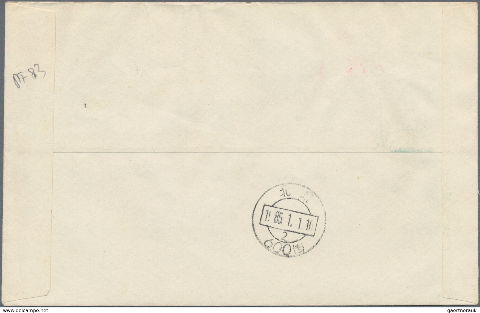China - Volksrepublik - Ganzsachen: 1970/73, "paper Cut" Envelope 10 F. Carmine Uprated 3 F. Brown ( - Postales