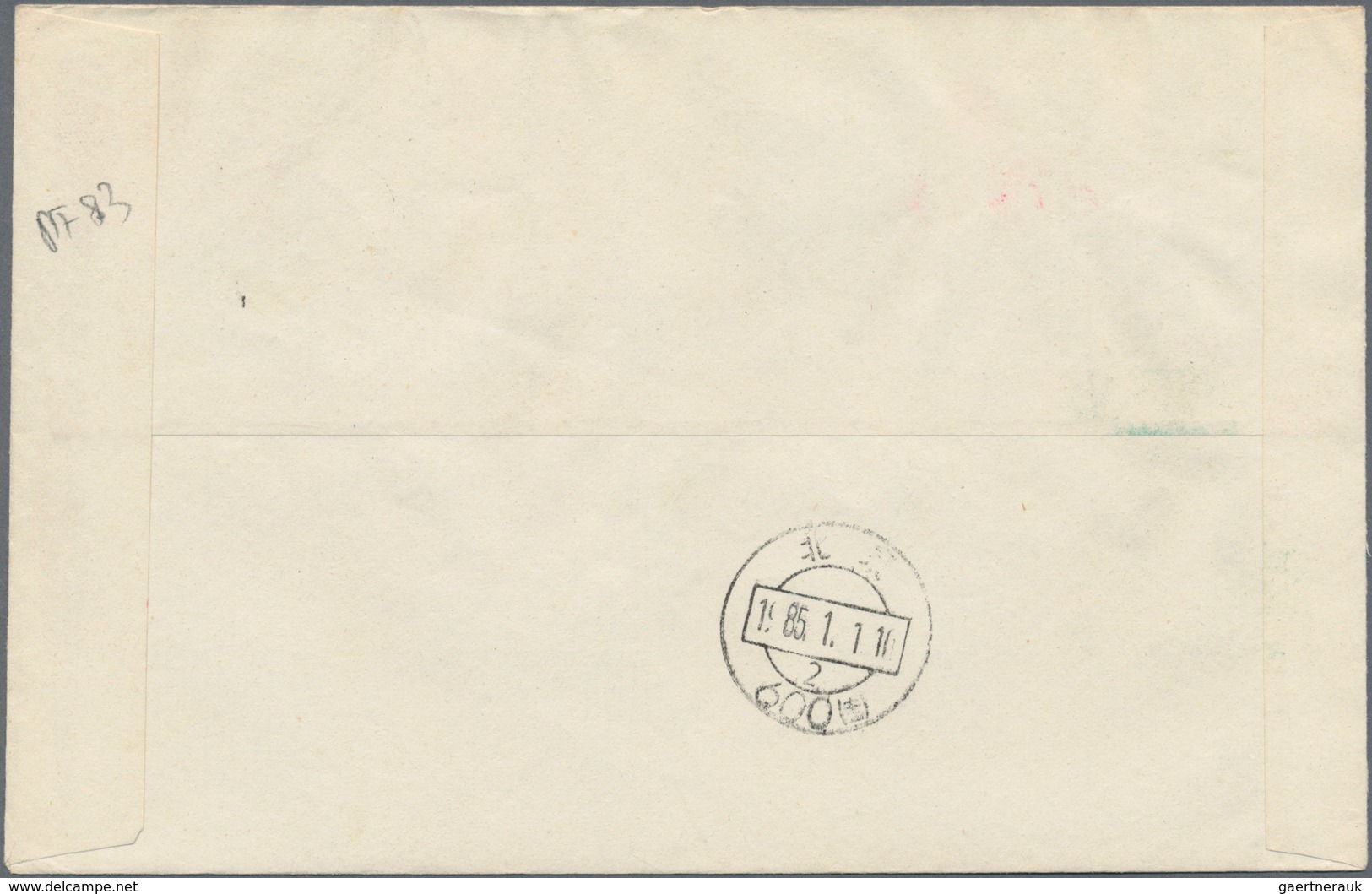 China - Volksrepublik - Ganzsachen: 1970/73, "paper Cut" Envelope 10 F. Carmine Uprated 3 F. Brown ( - Postcards