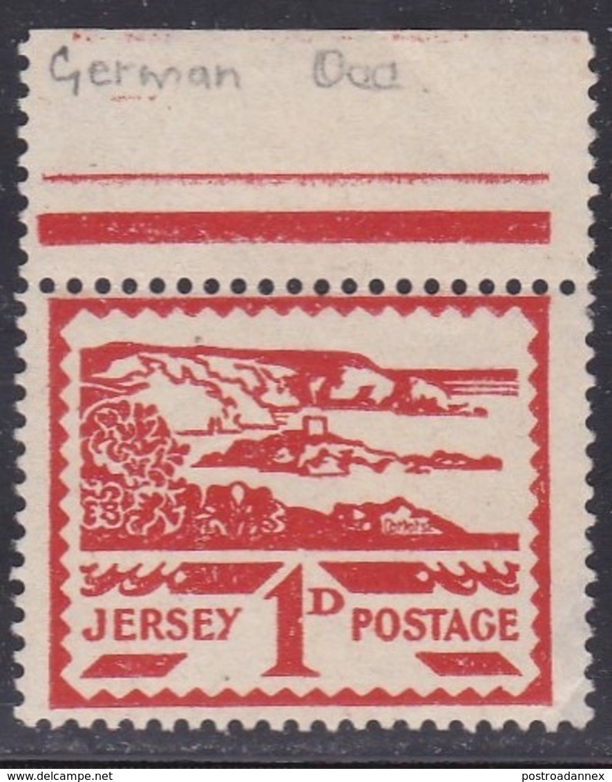 Jersey, Scott #N4, Mint Hinged, Jersey Views, Issued 1943 - Jersey