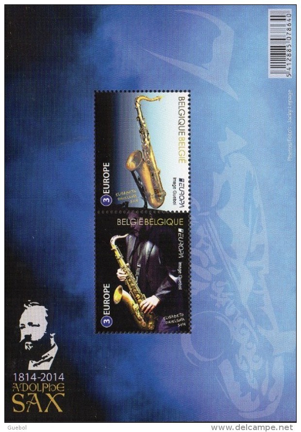 CEPT / Europa 2014 Belgique N° F 4407 ** Les Instruments De Musique - 2014