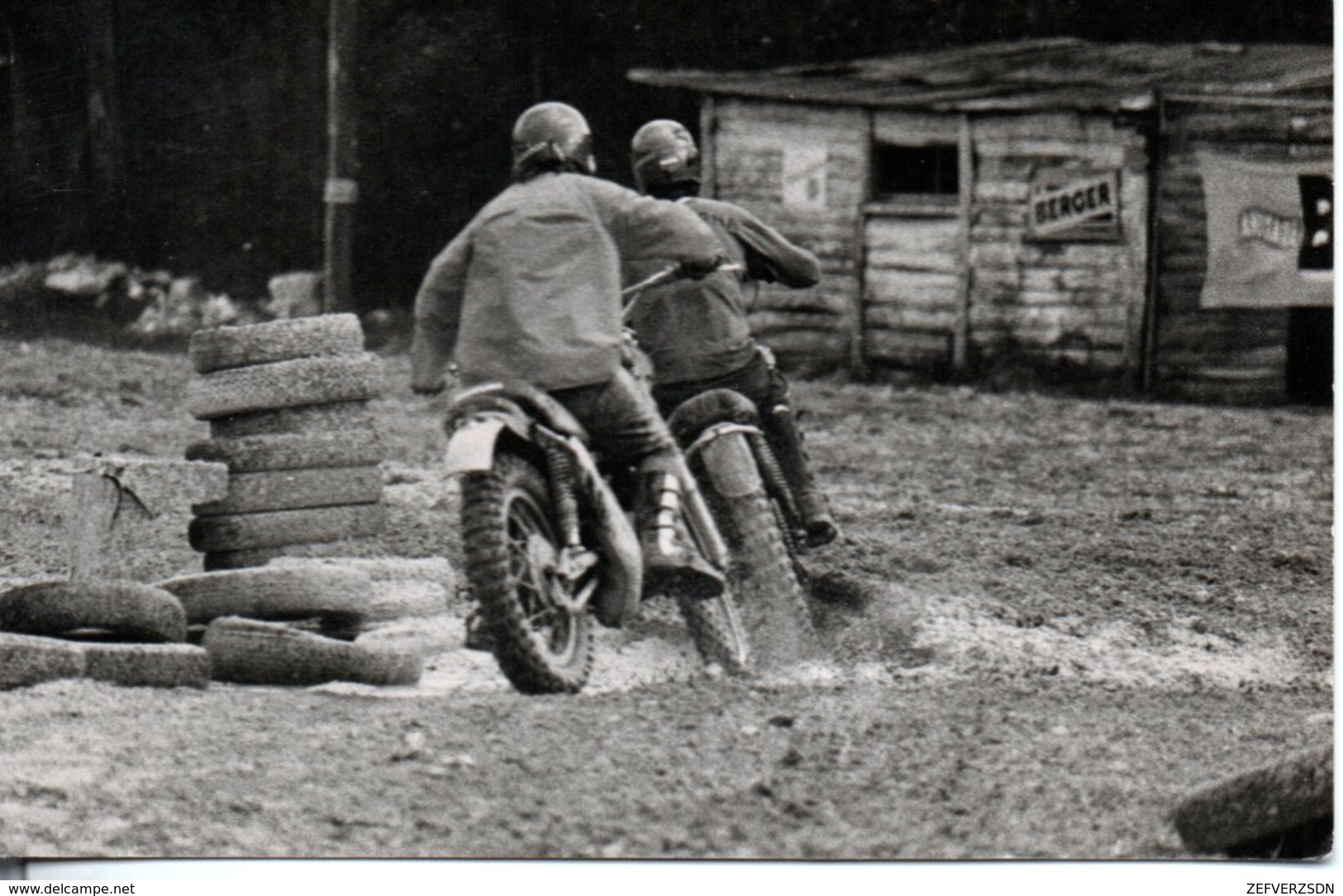 SPORT MOTO CROSS TRIAL CARTE PHOTO - Motociclismo