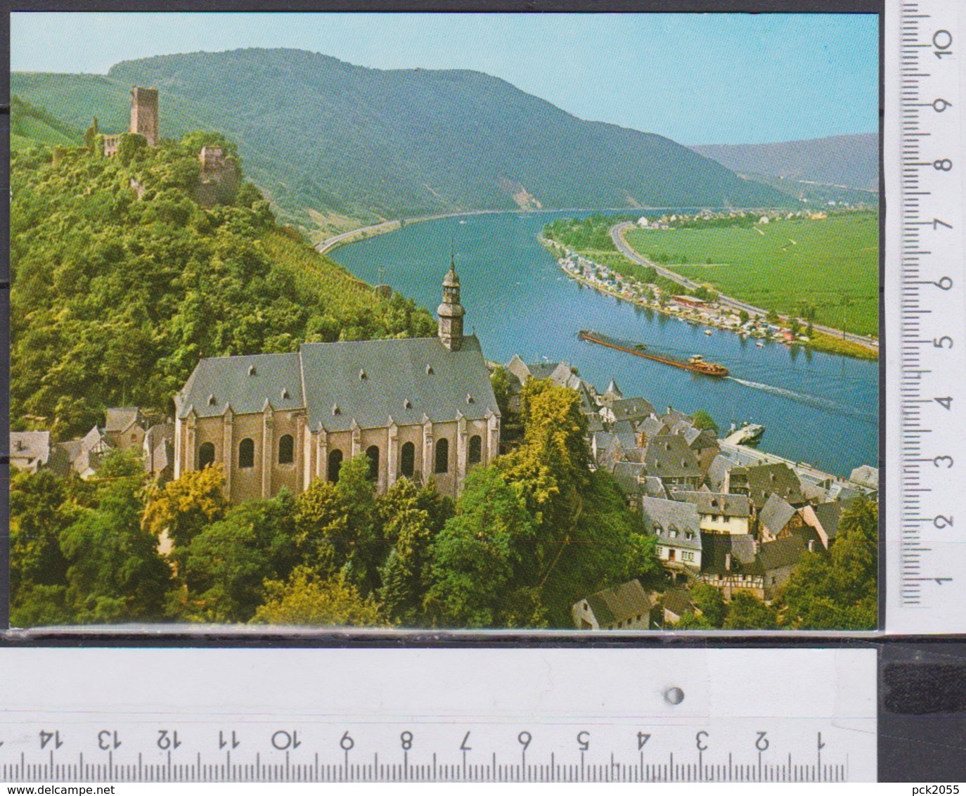 Beilstein An Der Mosel Mit Karmeliten-Kloster Und Burgruine Metternich Ungelaufen ( AK 195 ) - Alf-Bullay