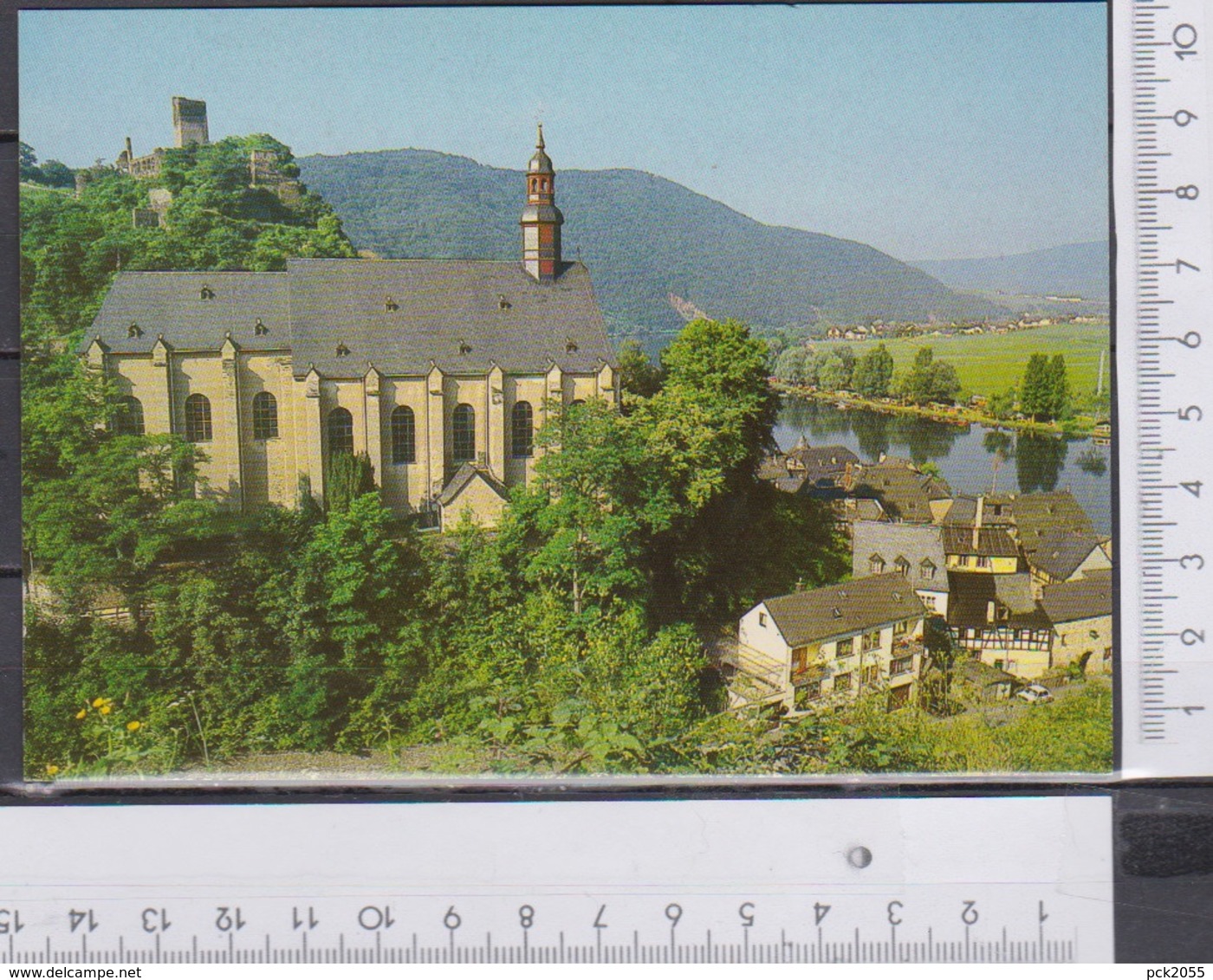 Beilstein An Der Mosel Mit Karmeliten-Kloster Und Burgruine Metternich Ungelaufen ( AK 196 ) - Alf-Bullay