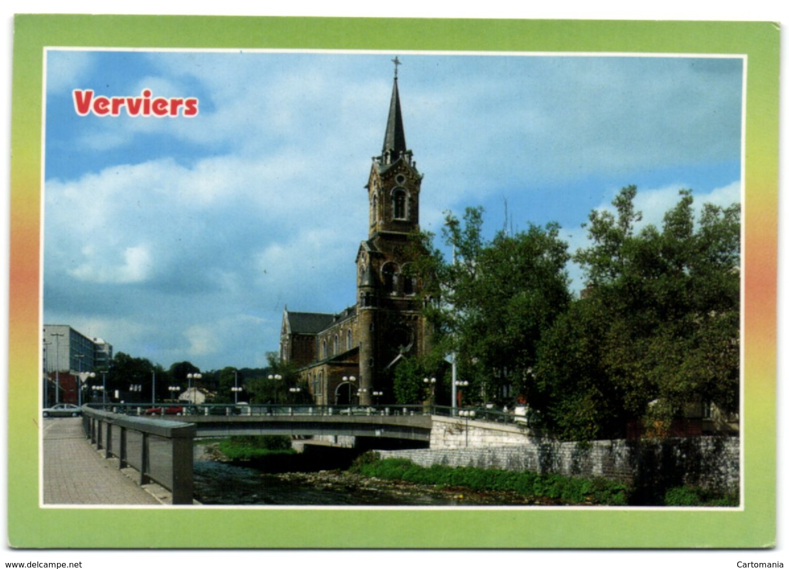 Verviers - Pont Du Chêne Et Eglise St Antroine - Verviers