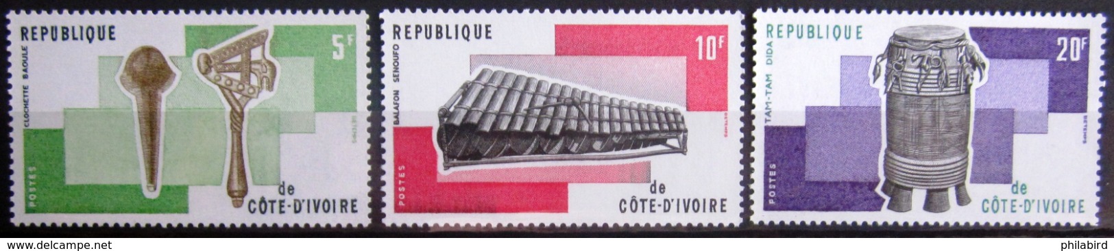 COTE D'IVOIRE                   N° 418/420                     NEUF** - Côte D'Ivoire (1960-...)