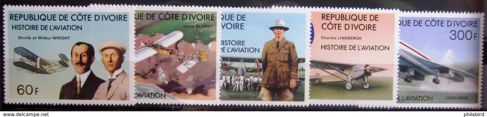 COTE D'IVOIRE                   N° 424/428                     NEUF** - Côte D'Ivoire (1960-...)