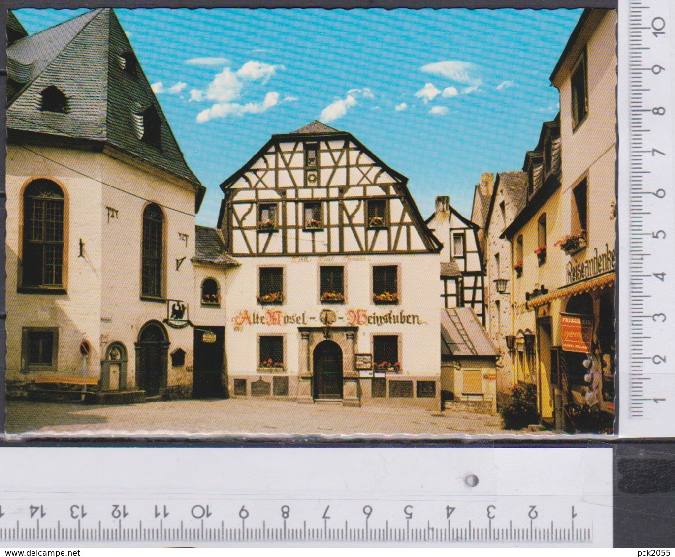 Beilstein An Der Mosel Marktplatz-Alte Pfarrkirche Ungelaufen ( AK 198 ) - Alf-Bullay