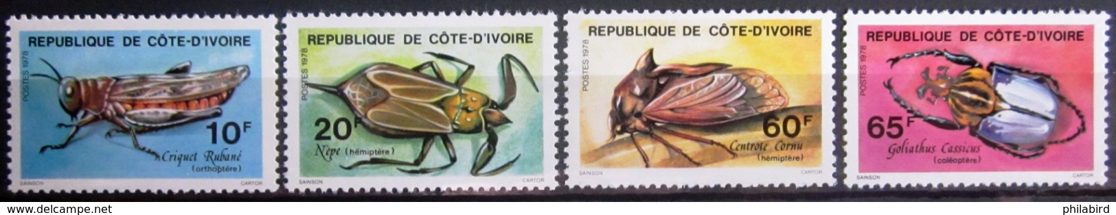 COTE D'IVOIRE                   N° 463/466                    NEUF** - Côte D'Ivoire (1960-...)