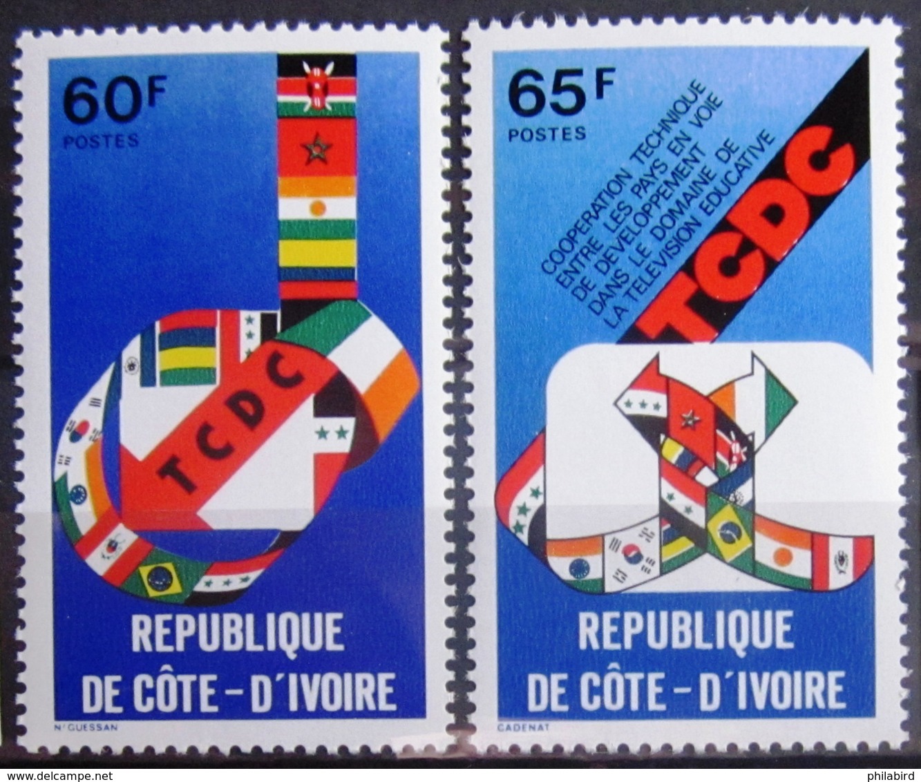 COTE D'IVOIRE                   N° 476/477                    NEUF** - Côte D'Ivoire (1960-...)