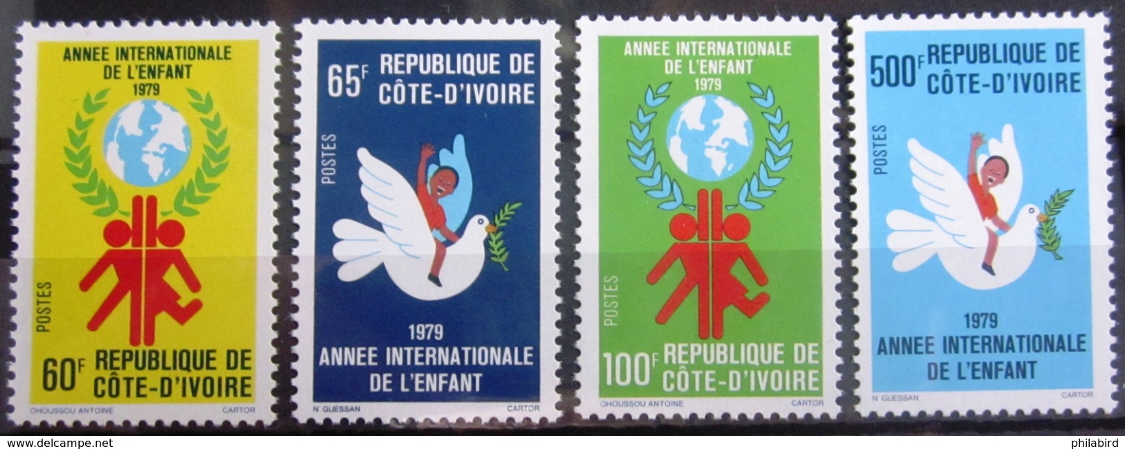 COTE D'IVOIRE                   N° 489/492                    NEUF** - Côte D'Ivoire (1960-...)