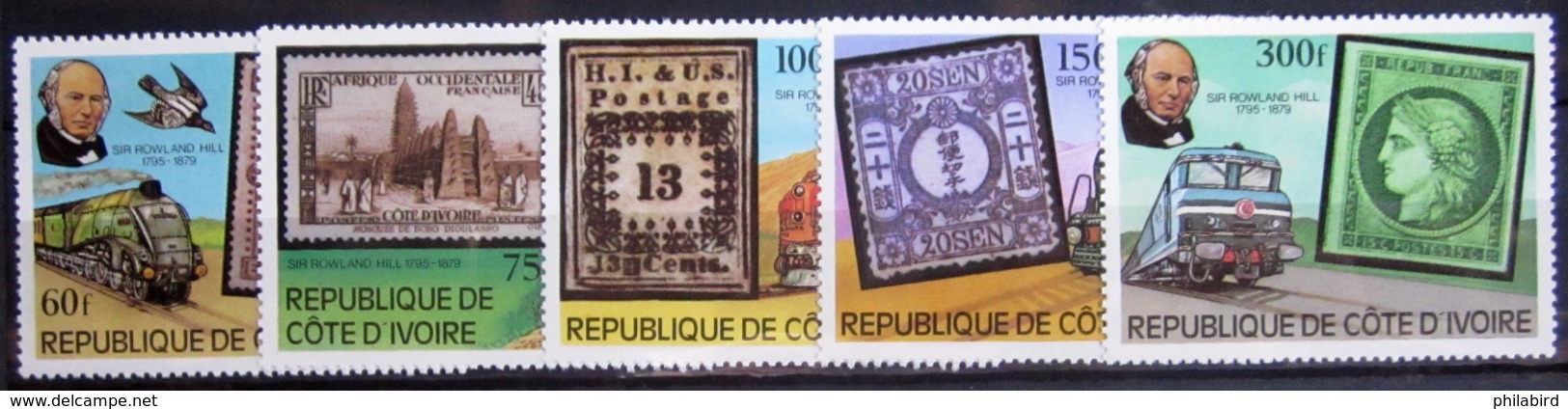 COTE D'IVOIRE                   N° 504/508                    NEUF** - Côte D'Ivoire (1960-...)